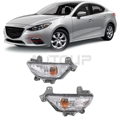 For Mazda 3 Sport 2014-2016 Driver＆Passenger Side Turn Signal Lights Fog Lights - Image 1 of 4