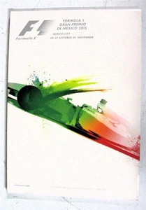 Mexiko Grand Prix Okt-Nov 2015 Formel 1 F1 A4 Programm - Bild 1 von 4