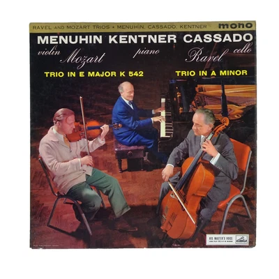 ALP 1849 Ravel & Mozart Trios Menuhin Kentner Cassado 1st Mono HMV EX/VG - Image 1 of 4