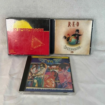 REO Speedwagon CD Lot of 3: Decade of Rock, Live You Get What You Play For - Image 1 of 4