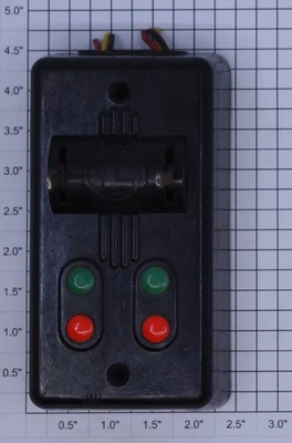 Lionel 1122-100 O27 Gauge Switch Controller with Hard Plastic Lenses & No Wires - Image 1 of 4