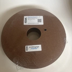 1.75mm x .5kg Spool Virtual Foundry Aluminum 68.4% Metal Filament 3D Printer - Picture 1 of 5