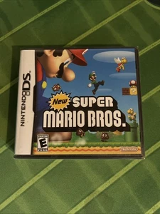 New Super Mario Bros/Nintendo DS Game Not For Resale Version/Factory Sealed/Rare - Picture 1 of 15