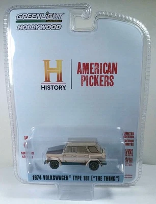 Greenlight 1:64 Hollywood American Pickers 1974 Volkswagen Tipo 181 "La Cosa" Foto 1 de 4