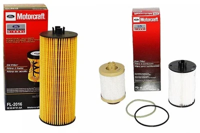 ★OEM★ Kit de filtro de combustible de aceite Motorcraft para Ford F-250 F-350 2008-2010 6,4 L diésel Foto 1 de 4
