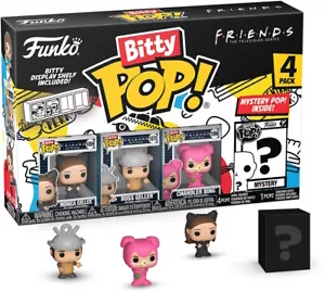 Friends - Monica Geller Rose Chandler Bing Paquete de 4 - ¡Bitty Pop! Funko - Imagen 1 de 2