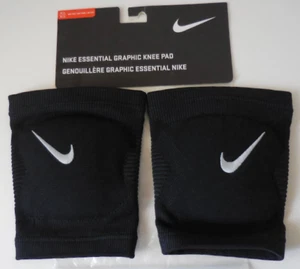 Nike Essential Graphic Knee Pads Black/Anthracite/Silver M/L One Pair - Picture 1 of 6