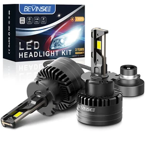 2PCS D2S LED Headlight Bulbs Conversion 6000K 80W Kit Replace HID Xenon Lamps - Picture 1 of 12