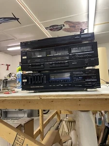 Fisher RS-911A AM/FM Stereo Receiver Cassette Deck CR-W911 Record Player MT-911 - Picture 1 of 24