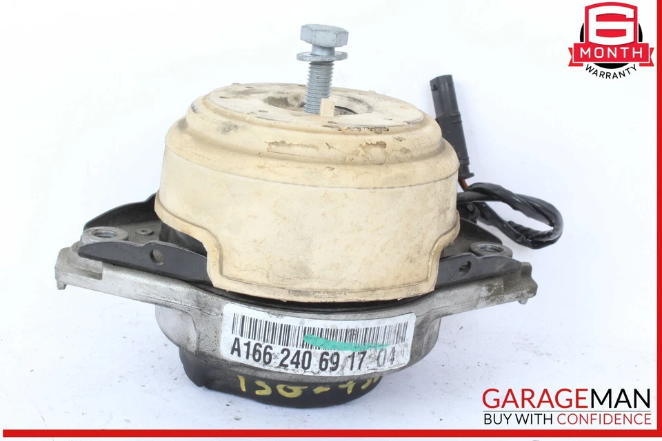 12-19 Mercedes X166 GL450 4MATIC Motor Montaje Lado Derecho Foto 1 de 4