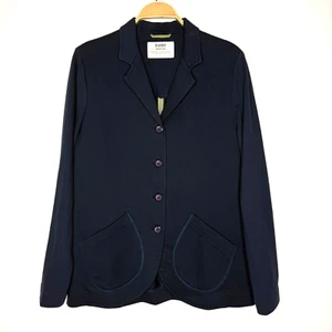 Wildfang x Kardo Women's Size Large Navy Blue Cotton Blazer - Picture 1 of 8