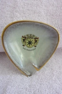Vintage Glass Ashtray Bad Bruckenau Germany - Picture 1 of 3