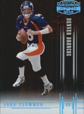 2005 Donruss Gridiron Gear Platinum Holofoil Football Card #46 Jake Plummer /25