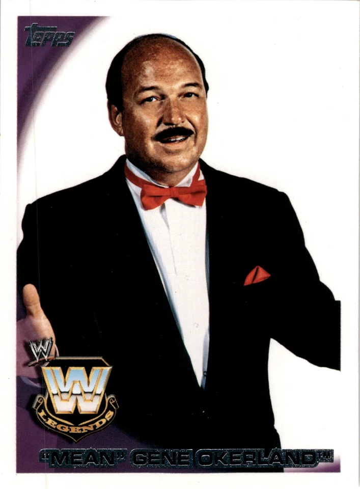 2010 Topps WWE #99 "Mean" Gene Okerlund - Image 1 of 2