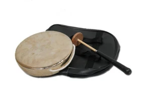 Gong de latón tradicional coreano "KKWAENGGWARI" - Instrumento de percusión samulnori - Imagen 1 de 4
