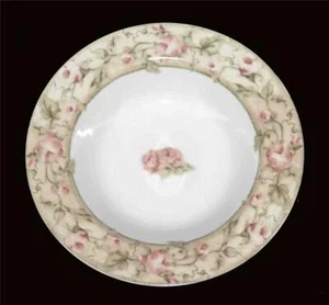 Cheri Blum Hazy Design SAVANNAH Rose Wide Rimmed Soup Bowl 222 Fifth NWOT DISC - Picture 1 of 1