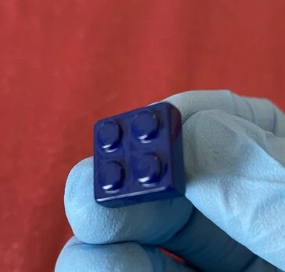 Prendedor de metal de solapa de alta calidad para fiesta boda negocio cámara retro pieza Lego Foto 1 de 3