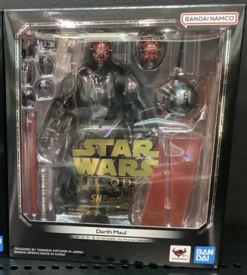 Figura SHFiguarts Darth Maul Guerra de las Galaxias La Amenaza Fantasma Juguete S.H.Figuarts SH Foto 1 de 4