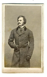 CDV – JAMES W. WALLACK –ACTOR – MANAGER – FREDRICKS NY PHOTO - Picture 1 of 2