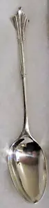 #756) SILVER PLATED TEA SPOON FAN HANDLE MARKED (T B & S S ) (CROWN OVER EP) - Picture 1 of 3