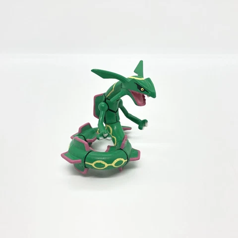 Rayquaza TOMY Pokemon Figure CGTSJ 2004 Nintendo 2" - Vintage Authentic Cover