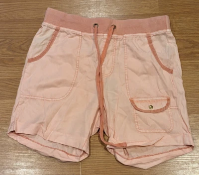 Pantalones Cortos Para Mujer XCVI Rosa Puños Enrollados - S Foto 1 de 4