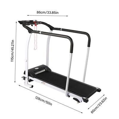 Electric Treadmill Portable Walking Pad For Elderly Treadmill Adjustable Speed - Image 1 of 4