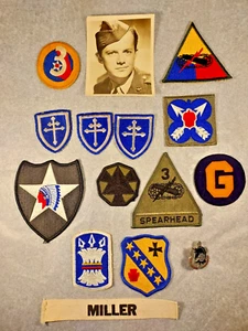 US Army Air Corps Authentic WW2 Patch w/Signed Photo & Others - Picture 1 of 12