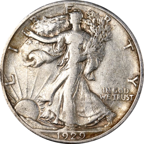 1929-S Walking Liberty Half Great Deals From The Executive Coin Company Cover