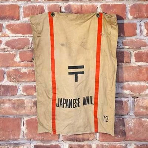 Japanese Internment Camp Mail Bag – WWII Era – Canvas Postal Bag 72 - Picture 1 of 10