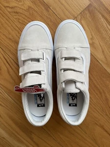 Vans Old Skool V Vault LX Eco Suede Men’s Sneakers True White Size 10 - Picture 1 of 5