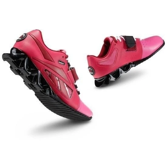 New Reebok Women's Crossfit U-form Lifter Shoe Red Pink and Black