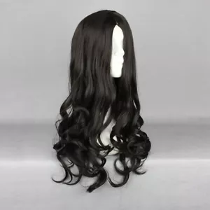 Peluca de fiesta de cosplay pelucas sintéticas completas pelo corto moda 50 cm/20" negro - Imagen 1 de 5