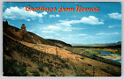 Greetings Nevada Highway 40 Humboldt River Banks Chrome Vintage Postcard
