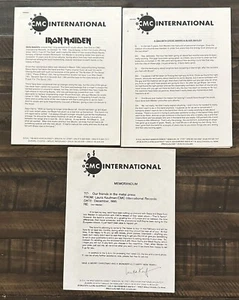 Iron Maiden "X Factor" Press Kit    HRPK268 - Picture 1 of 9