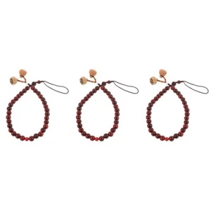 3pcs Phone Charm Phone Lanyard Strap Charm Decorative Beaded Phone Strap Charm - Zdjęcie 1 z 12