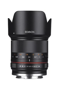 Rokinon 21mm F1.4 Compact High Speed Wide Angle Lens (Sony E Black) - Picture 1 of 10