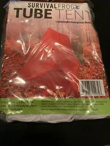 Survival Frog Survival Tube Tent Bag NEW Lightweight Emergency Shelter - Picture 1 of 1