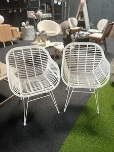 Gartenstühle / Polyrattan-Armlehnstühle Costa, 2 Stück W. Collection - Bild 1 von 4