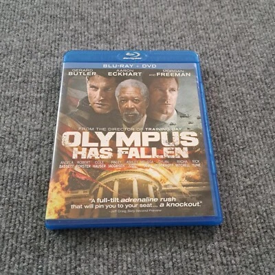 Olympus Has Fallen Two Disc Combo Blu Ray DVD Foto 1 de 3