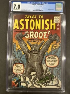Tales to Astonish 13 CGC 7.0!  1st appearance of Groot from GOTG!  Rare in grade - Picture 1 of 2