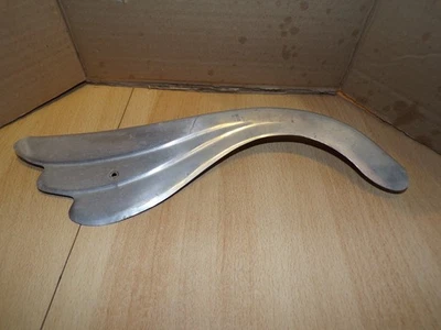 Carter protège Chaîne pare chaîne aluminium vélo ancien - Photo 1/4