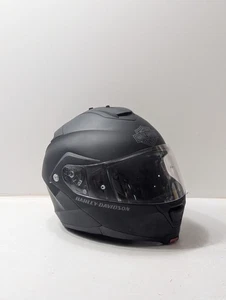 Harley Davidson Men’s Modular Black Sun Shield Helmet HD-H24 Size Medium M - Bild 1 von 22
