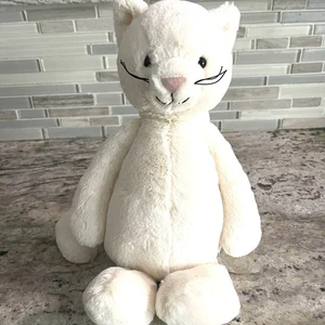 "Jellycat Original Tímido Gatito Crema Suave Peluche Gato 12""" - Imagen 1 de 6