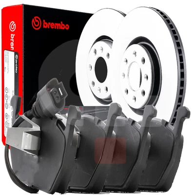 Kit Dischi E Pastiglie Freno Anteriori Brembo Skoda Octavia III Seat Leon 5F Foto 1 de 4