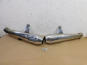 2018 Triumph Bonneville T120 Exhaust Mufflers Silencers - Picture 1 of 13