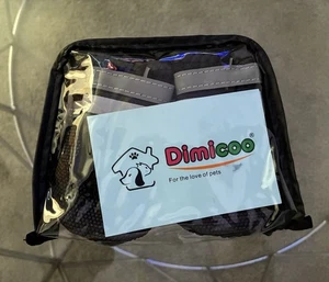 Dog Boots Shoes Paw Protection Black Size Medium New - Picture 1 of 2