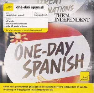 ONE-DAY SPANISH ( THE INDEPENDENT Newspaper CD ) - Imagen 1 de 3