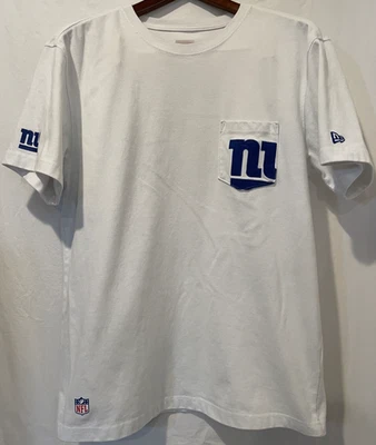 New York Giants New Era Fútbol NFL Deportes Camiseta Blanca - L Foto 1 de 3