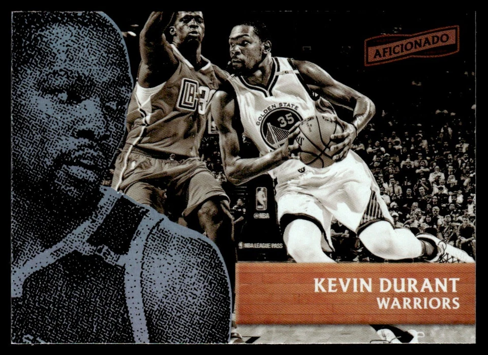 2016-17 Panini Aficionado Kevin Durant Golden State Warriors #51 - Image 1 of 2